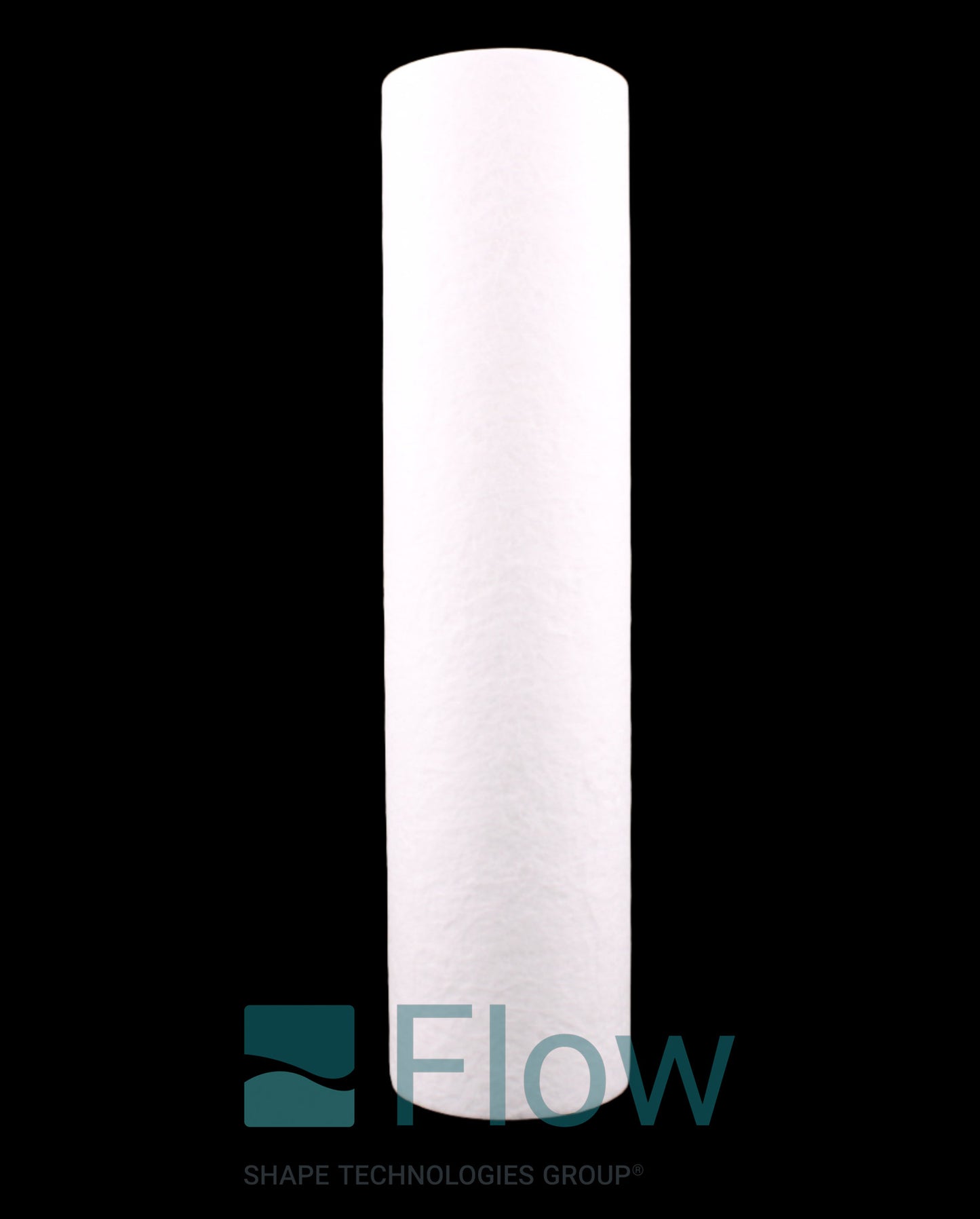 .5 Micron Water Filter Black Background