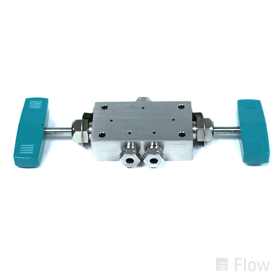 Valve; 3-Way/2 Stem; 60 KSI