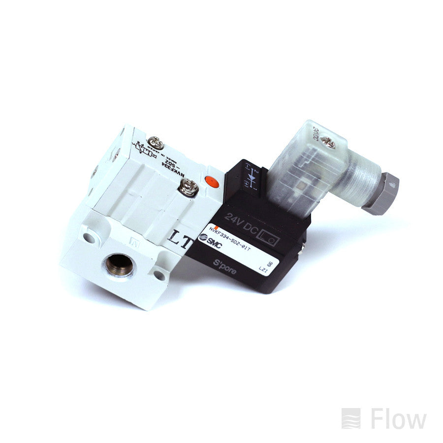 Solenoid Valve; 3-Way; 1/8 NPT; 24 VDC