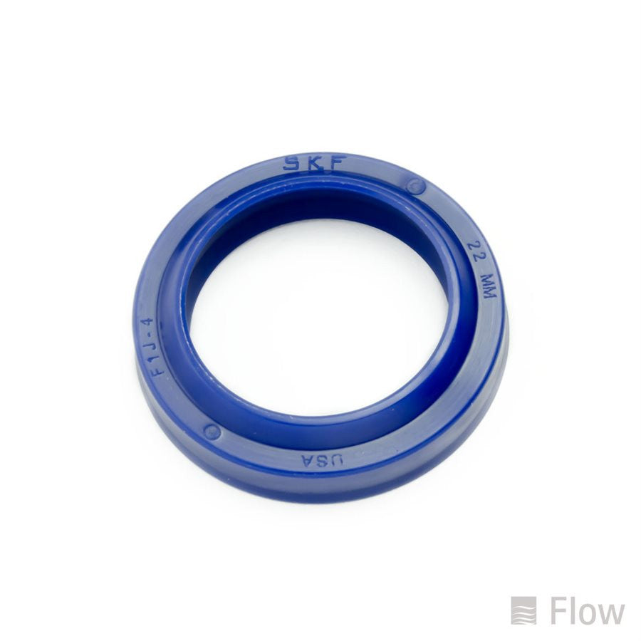 U-Cup Seal With Wiper; 22 mm ID; 30 mm OD; 5 mm