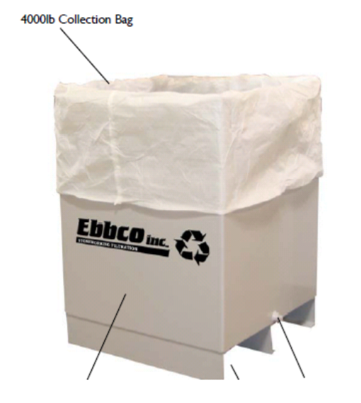 4,000 LB Abrasive Collection Bag