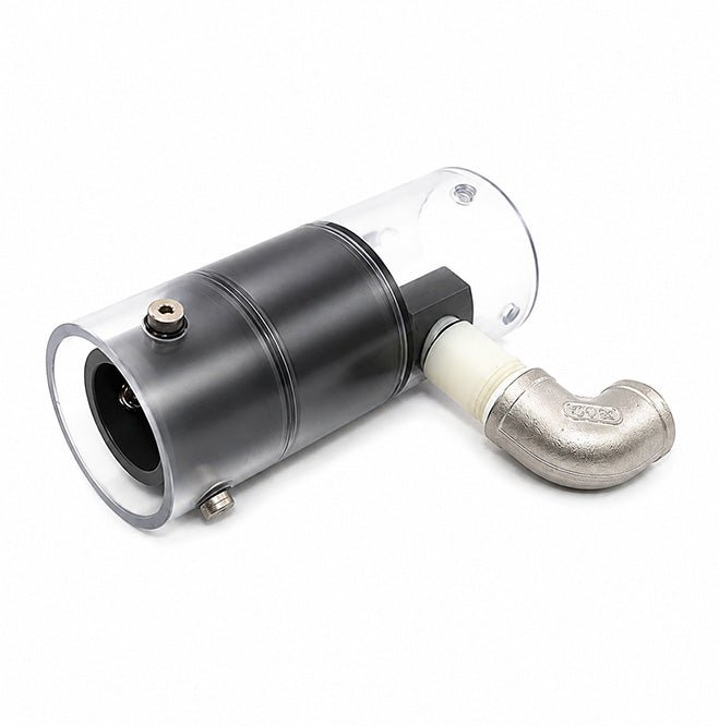 Flow waterjet mini abrasive hopper