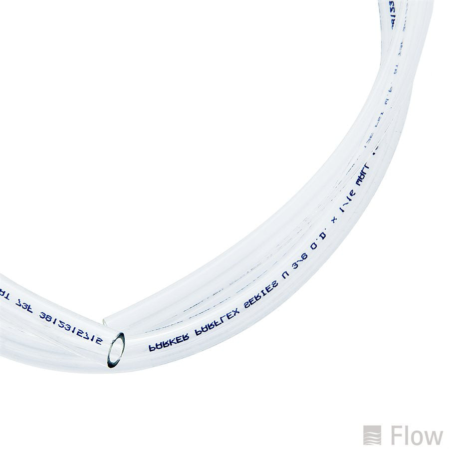 Tubing; Clear; 1/4" ID; 3/8" OD; 50 PSI